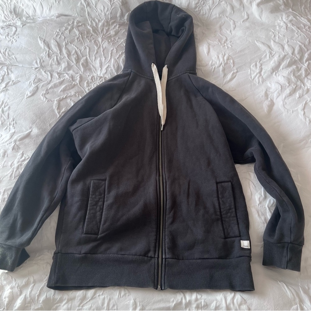 Vuori Oversized Zip Sweatshirt